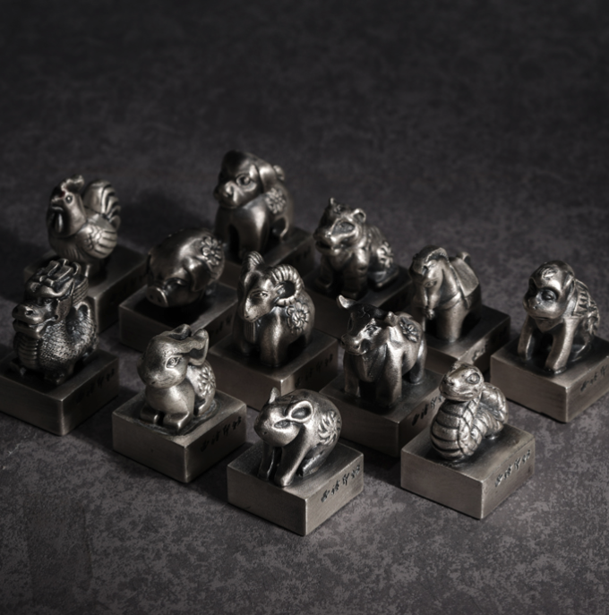 十二生肖银印章