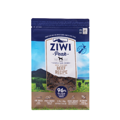 ziwi巅峰宠物狗粮风干牛肉冻干粮1kg