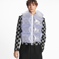 louis vuitton/lv路易威登 21春夏新款男士充气马甲背心