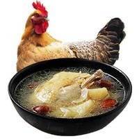 牧憨农庄 农村2年老母鸡 农家走地鸡现杀整鸡煲汤食材鸡肉生鲜约1000g/只 杀后净重约1000g