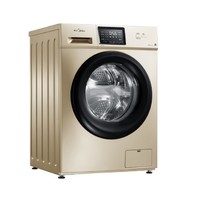 Midea 美的 简尚系列 MG100V31DG5 滚筒洗衣机 10kg 金色