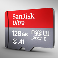 SanDisk 閃迪 Ultra 至尊高速系列 SDSQUNC Micro-SD存儲卡 128GB（UHS-I、U1、A1）