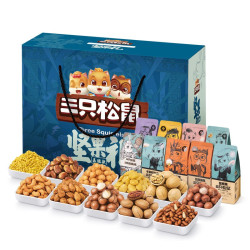 threesquirrels三只松鼠坚果礼盒嘉瑞款12袋2313g