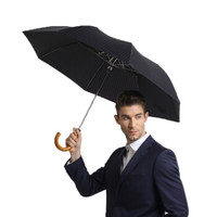 kobold酷波半自动遮阳伞男士女士晴雨伞两用二折太阳伞折叠伞 绅士兰