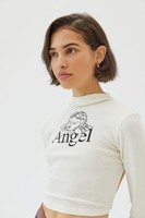 男女同款 Urban Outfitters|Angel Tie-Back Long Sleeve Tee