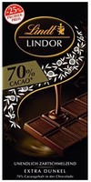 Lindt 瑞士莲 Lindor 70%黑巧克力，10件促销装(10 x 100g)