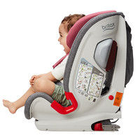 Britax 寶得適 寶寶汽車兒童安全座椅isofix接口 百變騎士 玫瑰粉