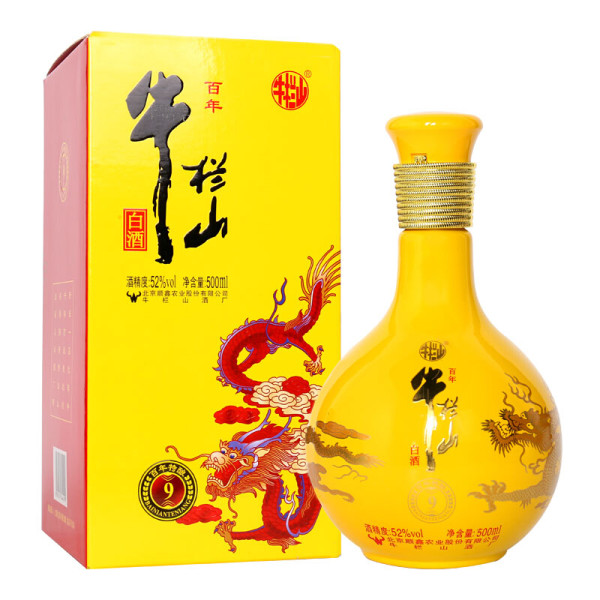 niulanshan 牛栏山 百年牛栏山 百年特酿9 52%vol 浓香型白酒 500ml