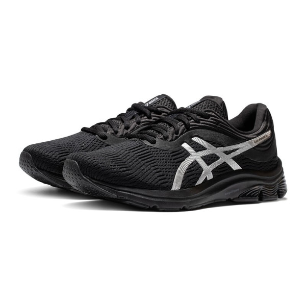 asics 亚瑟士 gel-pulse 11 男子跑鞋 1011b293-001 黑色/银色 44.