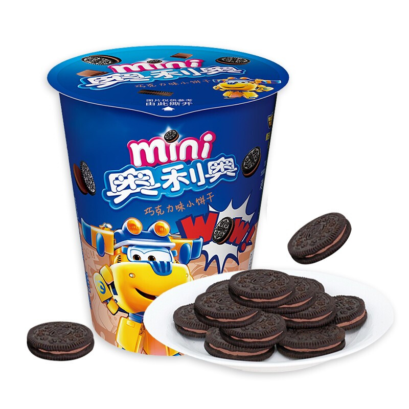有券的上,运费券收割机:oreo 奥利奥 mini 巧克力味小饼干 55g