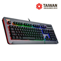 Tt（Thermaltake）Level 20 RGB Cherry 银轴 银色 电竞机械键盘