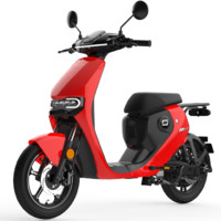 速珂（SUPER SOCO）CUmini新国标智能锂电自行车 小钢炮新国标电动车 烈焰红 CUmini+