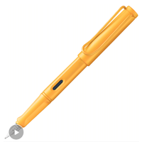LAMY凌美 德國 safari狩獵者鋼筆簽字筆 F尖0.7mm 1支不帶吸墨器不帶龍骨盒包裝