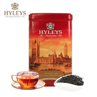 斯里兰卡进口 豪伦思(HYLEYS)精选英式贵族红茶叶散茶休闲冲饮下午茶罐装125g *3件