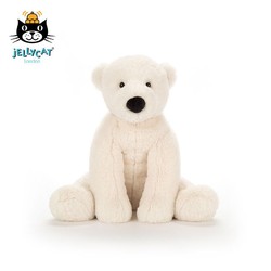 英国jellycat白色perry北极熊 毛绒玩具安抚玩偶公仔