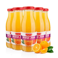 西班牙进口 良珍橙汁 100%纯果汁整箱装饮料饮品 250ml×6瓶 *3件