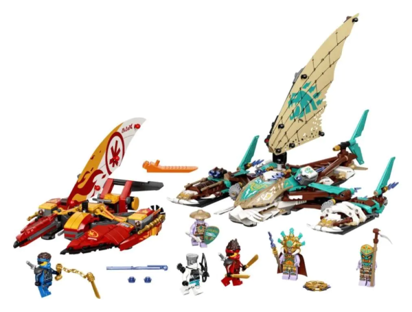 lego 乐高 ninjago幻影忍者系列 71748 双体船海战