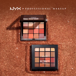 nyx 16色眼影盘