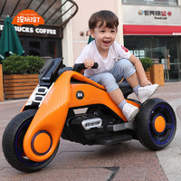 儿童电动摩托车三轮车男女宝宝大号玩具可坐大人小孩电瓶充电童车