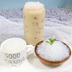 黑海盗原味椰果粒奶茶店专用桶装