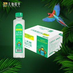 天地精华克东天然苏打水400ml15瓶无糖无汽弱碱性苏打水