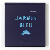 《藍色花園 立體紙雕書 法文原版 Jardin bleu Elena》