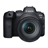 Canon 佳能 EOS R6 全畫幅 微單相機 黑色 RF 24-105mm F4 IS STM