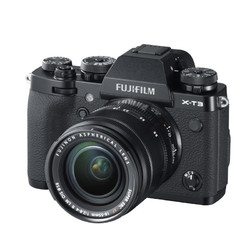 fujifilm富士xt3apsc画幅微单相机黑色xf1855mmf28rlmois变焦镜头单头