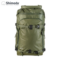 Shimoda十木塔 摄影包 双肩户外登山单反微单相机包专业大容量 翼动action X30L军绿色 520-101