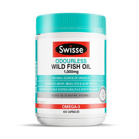 Swisse 斯維詩 Omega-3 無腥味野生魚油軟膠囊 400粒