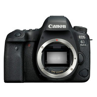 Canon 佳能 EOS 6D Mark II 全畫幅 數碼單反相機 黑色 單機身