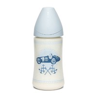 苏维妮（suavinex）奶瓶 宝宝玻璃奶瓶宽口120ml颜色随机发货