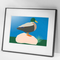 【pica photo】Rosi Feist 作品 《给宝拉的鸭子》三种尺寸 艺术微喷