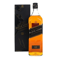 JOHNNIE WALKER 尊尼獲加 12年 黑牌 調和 蘇格蘭威士忌 40%vol 1L
