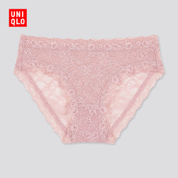 优衣库 女装 短裤(三角 蕾丝 内裤) 435991 uniqlo