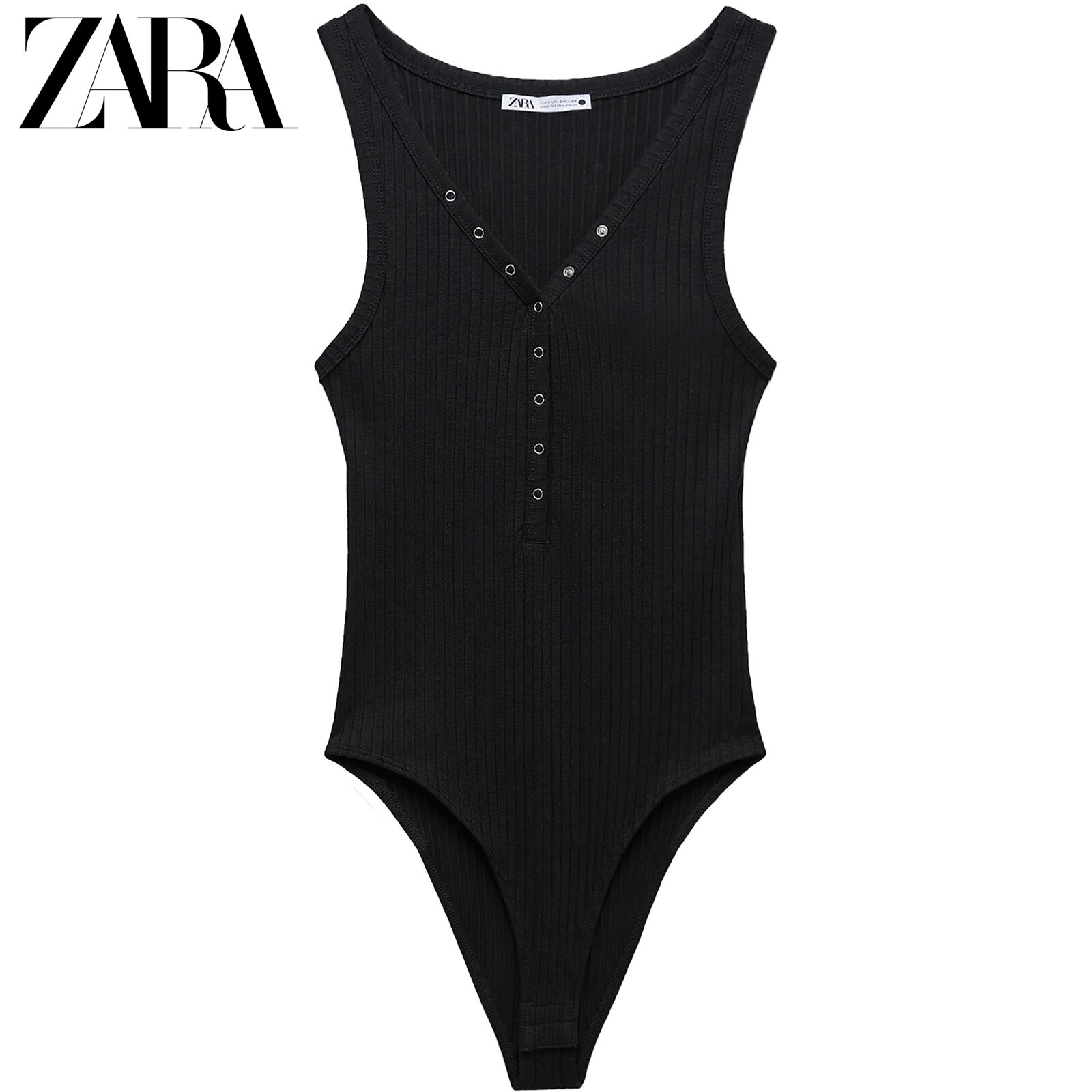 zara 00962172800 女士罗纹连体衣