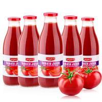 西班牙进口良珍番茄汁100%纯果汁进口饮料饮品1L*6大瓶整箱装