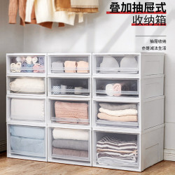 日本爱丽思iris加厚大号收纳箱衣服储物盒箱子家用整理箱收纳盒