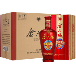 金六福 传世绵柔6 白酒 42度 高档礼盒装 高档婚宴白酒 酒水 整箱装