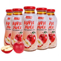 西班牙进口 良珍苹果汁 100％纯果汁饮料饮品250ml×6瓶整箱装