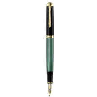 中亚Prime会员：Pelikan 百利金 Souveran M400 钢笔 14K金F尖 绿条纹