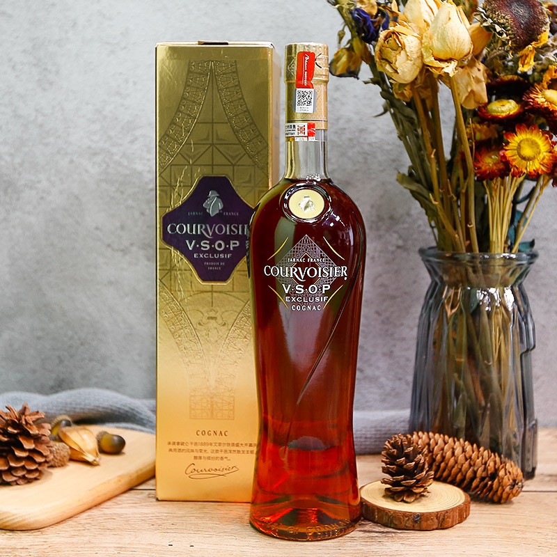 courvoisier 拿破仑 金尊 vsop 干邑白兰地 40度 700ml