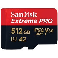 SanDisk 閃迪 Extreme Pro microSDXC UHS-I 存儲卡 512GB 170MB/s