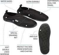 Cressi 科越思 男式 CORAL BLUE/AZURE沙灘鞋滑水鞋源自意大利 VB9507