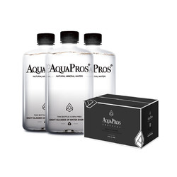宝露兹aquapros高端天然矿泉水箱装 420ml/瓶*20瓶