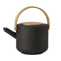 stelton 黑色茶壶 1.25L