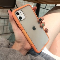 tgvis泰维斯适用苹果iphone11系列撞色网红手机壳