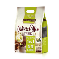 限地区：fameseen 名馨 榴莲咖啡 速溶白咖啡 18克*60条