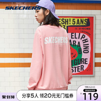 Skechers 斯凱奇 FW-L320U106 男女運動長袖T恤