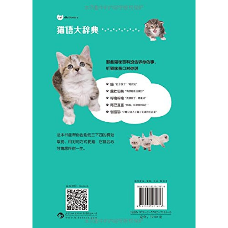 猫语大辞典 养猫书宠物书籍